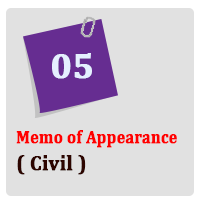 Memo of Appearance Civil
